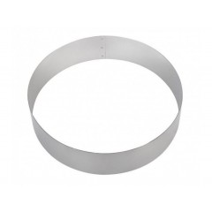Кольцо для торта кондитерское, гарнира, 10х6 см, нержавеющая сталь, VTK. (100602)