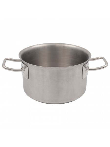 Кастрюля 1,1 л, диаметр 14 см, высота 8,5 см, нержавеющая сталь, Dali Group. (101612)