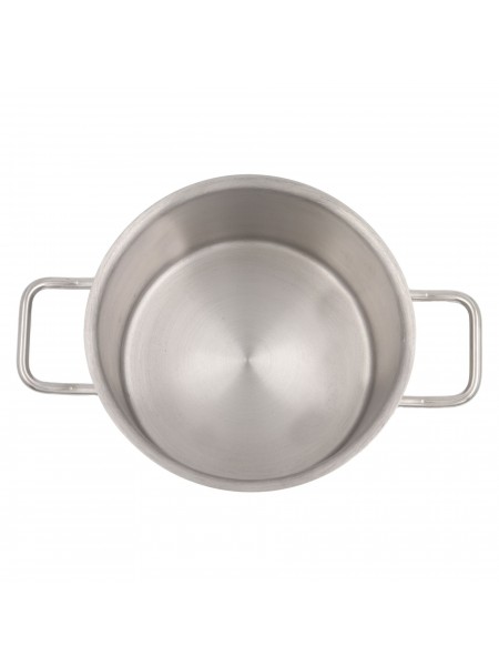 Кастрюля 1,1 л, диаметр 14 см, высота 8,5 см, нержавеющая сталь, Dali Group. (101612)