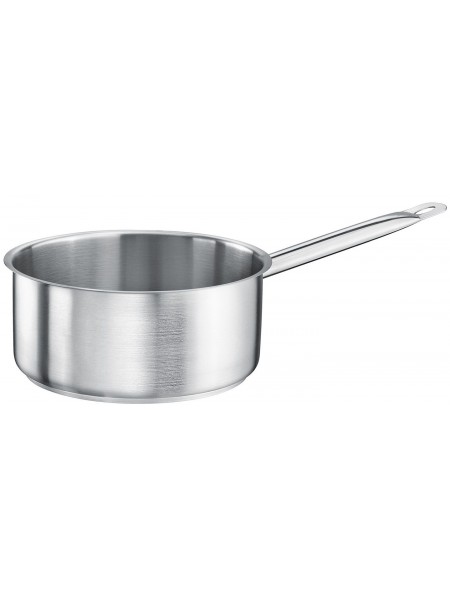 Сотейник профессиональный 2,3 л, диаметр 18 см, высота 11 см, нержавеющая сталь 18/10, Dali Group. (101614)