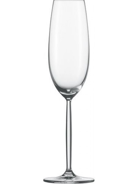 Бокал для шампанского, Diva, 219 мл, H-25,3 см, D-7,2 см, Schott Zwiesel. (104100)