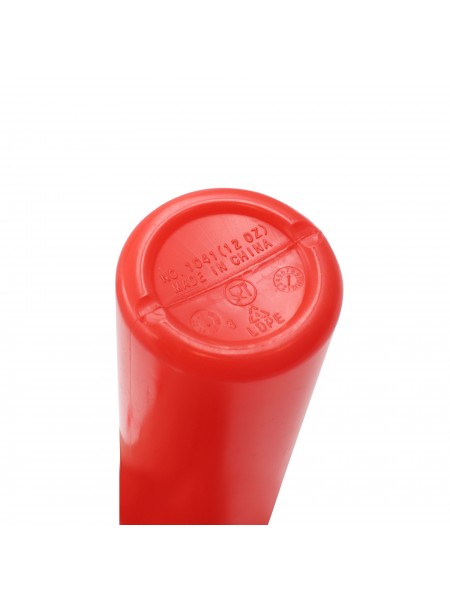 Емкость для соуса пластиковая, 350 мл, красная, с защитным колпачком, Welshine. (1041R)