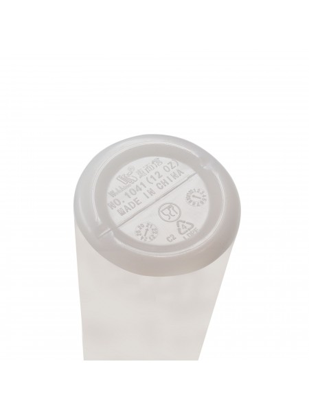 Емкость для соуса пластиковая, 350 мл, прозрачная, с защитным колпачком, Welshine. (1041)