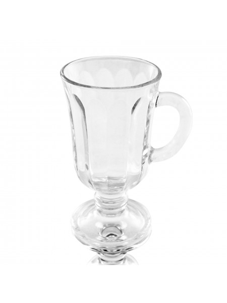 Бокал для глинтвейна Irish Coffee, стекло, 200мл, D78, H145мм, прозрачный, ОСЗ. (10c1561)