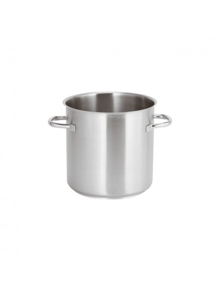 Кастрюля 10,5 л, D-24 см, H-24 см, нержавеющая сталь, серия 1000, Paderno. (11001-24)