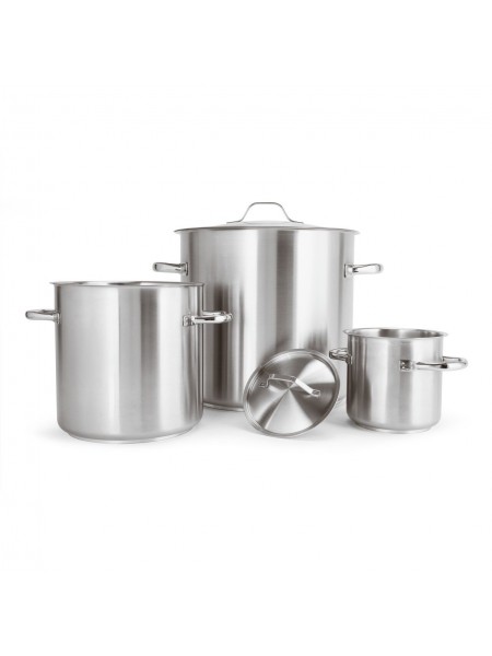 Кастрюля 50 л, D-40 см, H-40 см, нержавеющая сталь, серия 1000, Paderno. (11001-40)