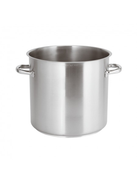 Кастрюля 63,5 л, D-45 см, H-40 см, нержавеющая сталь, серия 1000, Paderno. (11001-45)