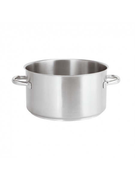 Кастрюля 42,9 л, D-45 см, H-27 см, нержавеющая сталь, серия 1000, Paderno. (11007-45)