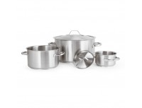 Кастрюля 99 л, D-60 см, H-35 см, нержавеющая сталь, серия 1000, Paderno. (11007-60)