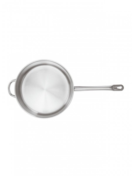 Сотейник низкий, 5,8 л, D-28 см, H-9,5 см, нержавеющая сталь, серия 1000, Paderno. (11008-28)