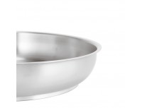 Сковорода универсальная, 20х5 см, нержавеющая сталь, серия 1000, Paderno. (11014-20)