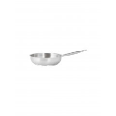Сковорода универсальная, 24х5 см, нержавеющая сталь, серия 1000, Paderno. (11014-24)