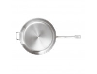 Сковорода универсальная, 36х6 см, нержавеющая сталь, серия 1000, Paderno. (11014-36)