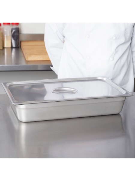 Крышка для гастроемкости 1/1 (53х32 см), нержавеющая сталь, Dali Group. (111000)