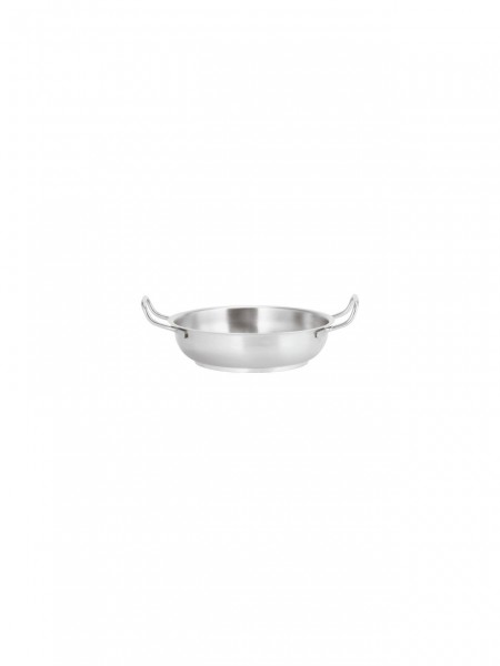 Сковорода с двумя ручками, 20х5 см, нержавеющая сталь, серия 1100, Paderno. (11115-20)