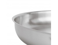 Сковорода с двумя ручками, 20х5 см, нержавеющая сталь, серия 1100, Paderno. (11115-20)