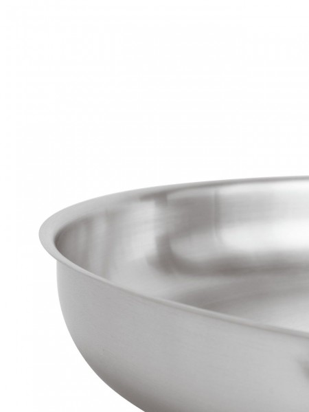 Сковорода с двумя ручками, 28х5,5 см, нержавеющая сталь, серия 1100, Paderno. (11115-28)