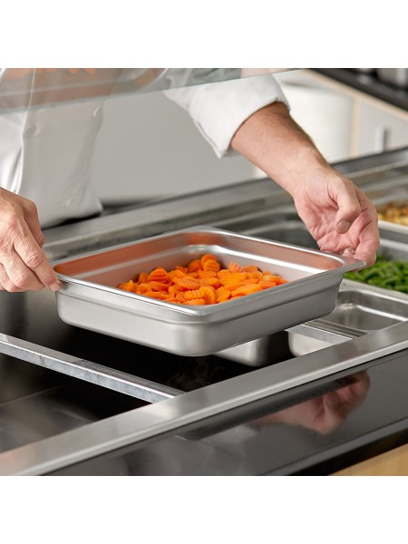 Гастроемкость 1/2-65 (32х26х6.5 см) нержавеющая сталь, Dali Group. (112060)