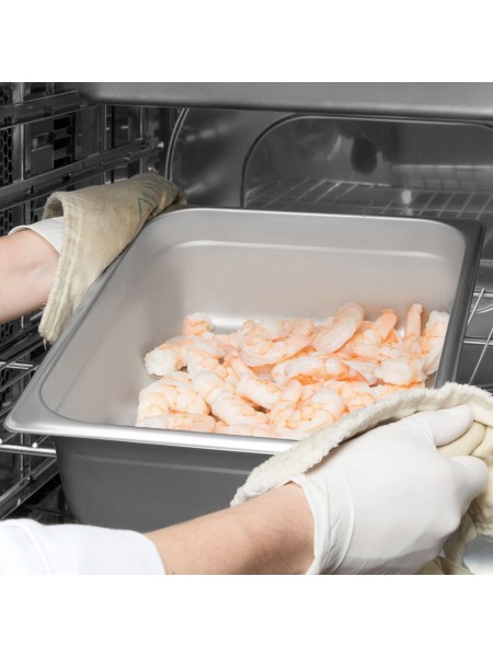 Гастроемкость 1/2-100 (32х26х10 см) нержавеющая сталь, Dali Group. (112100)