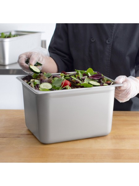 Гастроемкость 1/2-200 (32х26х20 см) нержавеющая сталь, Dali Group. (112200)