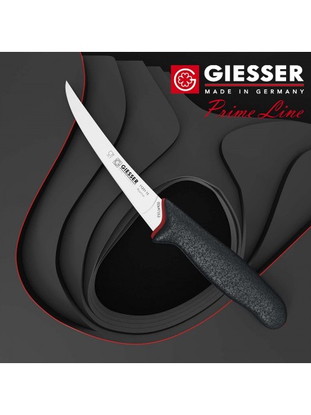 Нож обвалочный профессиональный, 15 см, для обвалки и разделки мяса, ручка PrimeLine, Giesser. (11251 15)