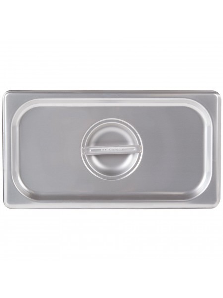 Крышка для гастроемкости 1/3 (32,5х17,6 см), нержавеющая сталь, Dali Group. (113000)