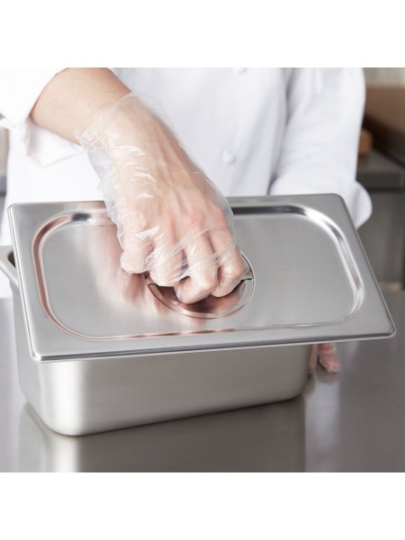 Крышка для гастроемкости 1/3 (32,5х17,6 см), нержавеющая сталь, Dali Group. (113000)