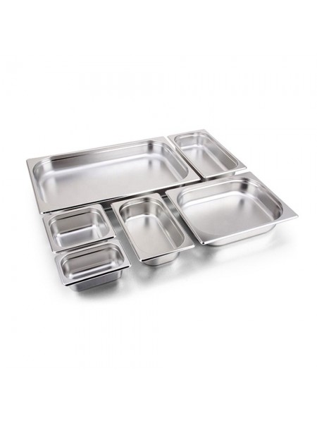Гастроемкость 1/3-40 (32х18х4 см) нержавеющая сталь, Dali Group. (113040)