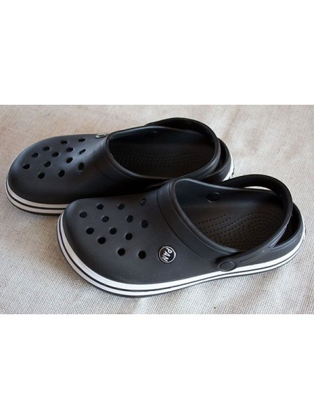 Сабо унисекс, полимерный материал, черный, размер 41-42, Paninter. (1131-41)