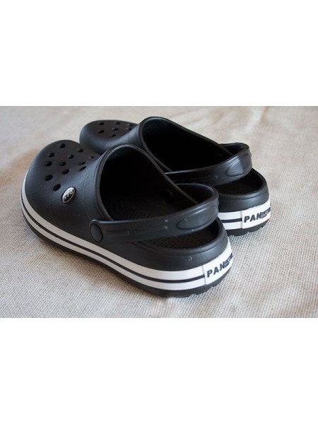 Сабо унисекс, полимерный материал, черный, размер 45-46, Paninter. (1131-45)