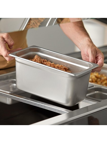 Гастроемкость 1/3-150 (32х18х15 см) нержавеющая сталь, Dali Group. (113150)