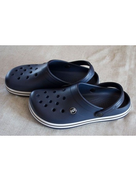 Сабо унисекс, полимерный материал, темно-синий, размер 36-37, Paninter. (1133-36)