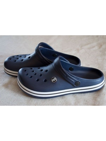 Сабо унисекс, полимерный материал, темно-синий, размер 43-44, Paninter. (1133-43)