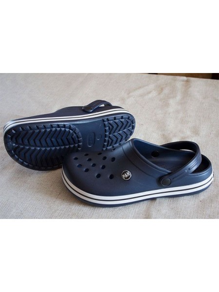 Сабо унисекс, полимерный материал, темно-синий, размер 45-46, Paninter. (1133-45)