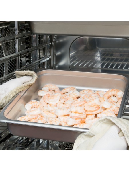 Гастроемкость 2/3-40 (35х32х4 см) нержавеющая сталь, Dali Group. (115040)