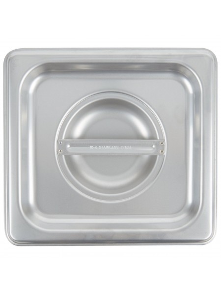 Крышка для гастроемкости 1/6 (17,5х16,5), нержавеющая сталь, Dali Group. (116000)