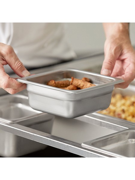 Гастроемкость 1/6-65 (17х16х6.5 см) нержавеющая сталь, Dali Group. (116060)