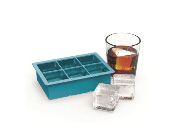 Форма для льда силиконовая Куб, 45х45 мм, 6 ячеек, Proff Cuisine. (1170824)