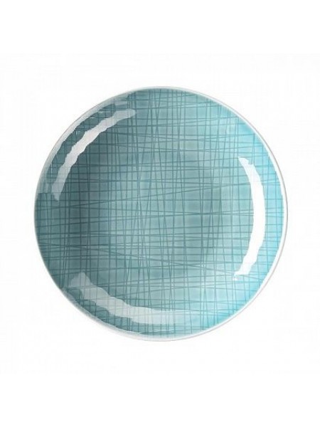 Тарелка глубокая, 19 см, без бортов, Mesh Aqua, Rosenthal. (11770-405152-10349)