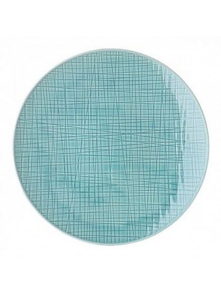 Тарелка, 24 см, без бортов, Mesh Aqua, Rosenthal. (11770-405152-10864)
