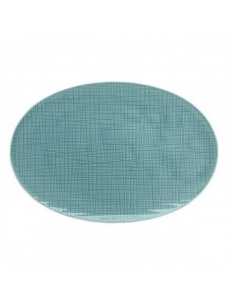Блюдо овальное, 30х21 см, Mesh Aqua, Rosenthal. (11770-405152-12730)