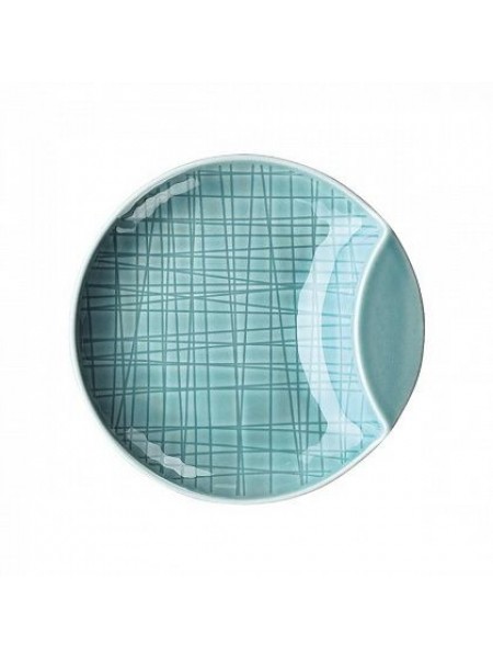 Тарелка фигурная, 12 см, Mesh Aqua, Rosenthal. (11770-405152-15290)