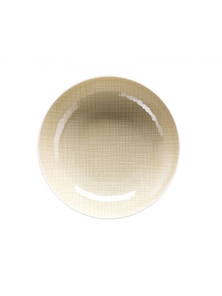 Тарелка глубокая, 21 см, без бортов, Mesh Cream, Rosenthal. (11770-405153-10351)