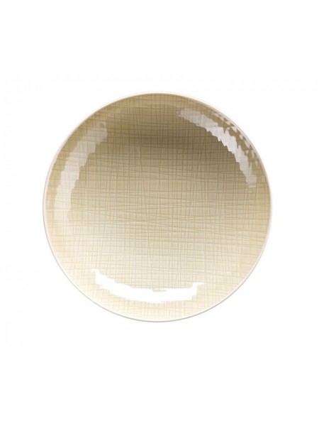 Тарелка глубокая, 25 см, без бортов, Mesh Cream, Rosenthal. (11770-405153-10355)
