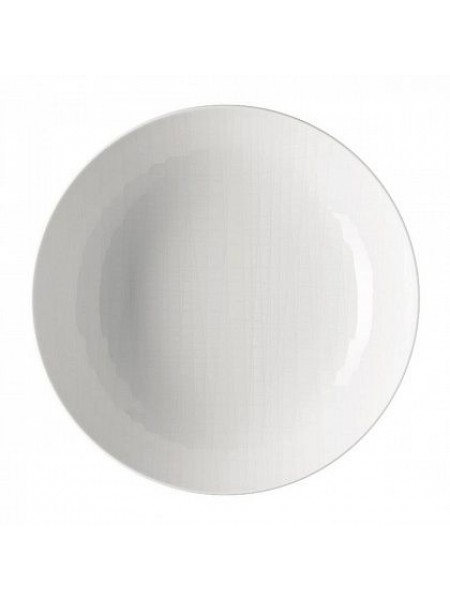 Тарелка глубокая, 21 см, без бортов, Mesh White, Rosenthal. (11770-800001-10351)