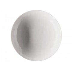 Тарелка глубокая, 25 см, без бортов, Mesh White, Rosenthal. (11770-800001-10355)