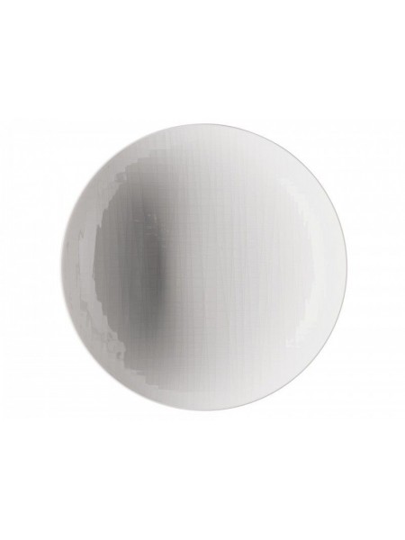 Тарелка глубокая, 25 см, без бортов, Mesh White, Rosenthal. (11770-800001-10355)