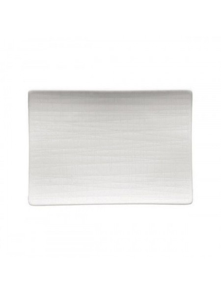 Блюдо прямоугольное, 18х13 см, Mesh White, Rosenthal. (11770-800001-12382)