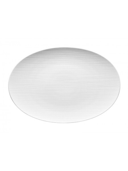 Блюдо овальное, 38х26 см, Mesh White, Rosenthal. (11770-800001-12738)