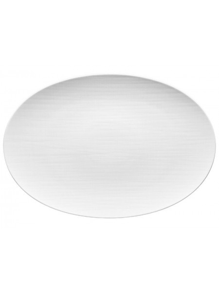 Блюдо овальное, 42х29 см, Mesh White, Rosenthal. (11770-800001-12742)